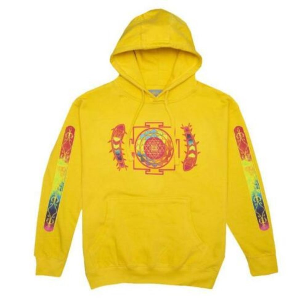JADEN SMITH MSFTSREP TANTRA HOODIE, YELLOW